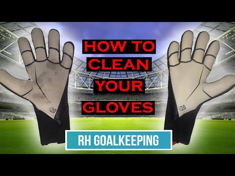 How to clean your goalkeeper gloves - RH Goalkeeping