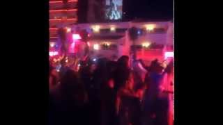 Leonardo DiCaprio at the Ushuaia club in Ibiza, Party time: 27.07.2014