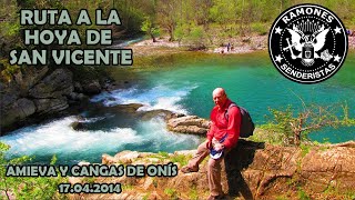 Ruta a la Hoya de San Vicente.( Amieva y Cangas de Onís. Asturias). 17.04.2014