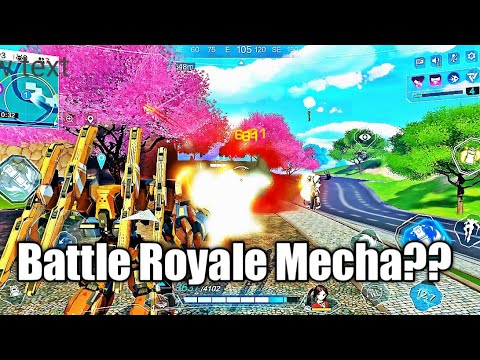 Super Mecha Champions Beta Gameplay - Android/IOS Battle Royale Game