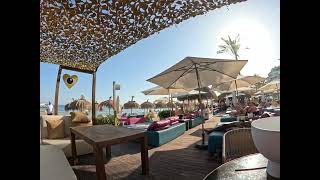 Kova beach club Marbella 🍸🥂🌞 #travel #marbella 