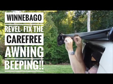 Winnebago Revel- Fix for Carefree Awning Beeping!