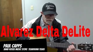 Video thumbnail for Alvarez Delta DeLite Acoustic Guitar by Capps Times