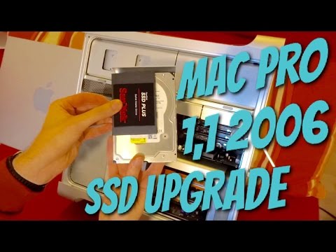 Mac Pro 1,1 2006 SSD Installation - Speed Boost für den Mac "Opa" - Jeder sollte eine SSD haben ;)