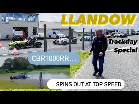 LLANDOW TRACK DAY SPECIAL - Suzuki HAYABUSA chases Honda CBR1000RR #track #llandow #race #hayabusa