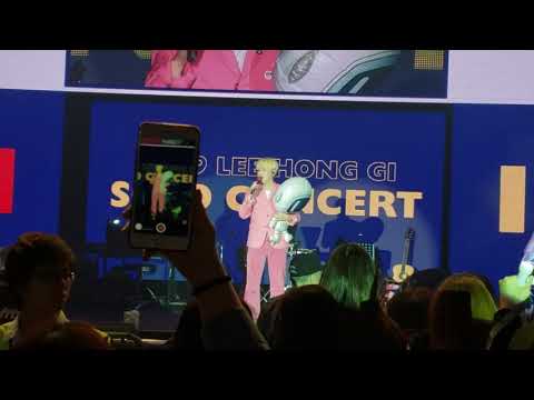 190317 Lee Hong Gi Solo Concert [I am] in Hong Kong - Talk 8