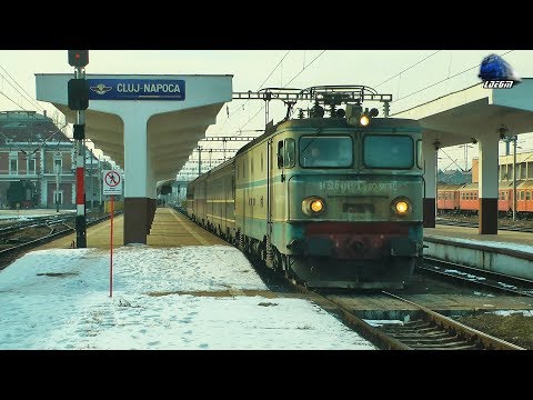 060-EA 40-0579-5 & IR1538 Cluj Napoca-Brasov-București Nord in Gara Cluj Napoca Station 25 Jan 2020