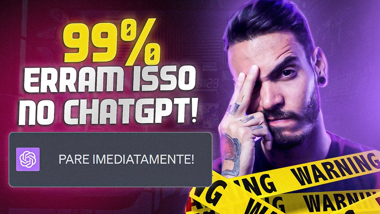 5 ERROS EM SEUS PROMPTS QUE VOCÊ PRECISA ELIMINAR IMEDIATAMENTE NO CHATGPT!