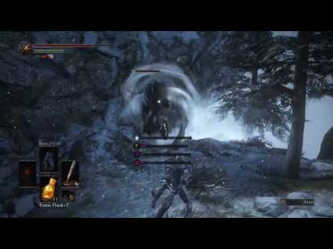 Dark Souls III In-Depth How to Easily Defeat Giant Wolf Mini-Boss Ashes of Ariandel