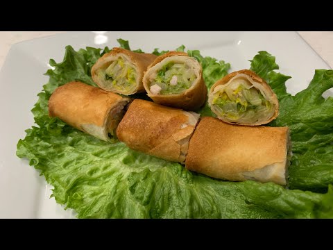 Spring roll 上海春捲 Delicious￼ Chinese restaurant Spring Roll￼