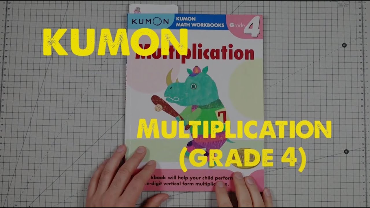 Kumon, Multiplication, Grade 4