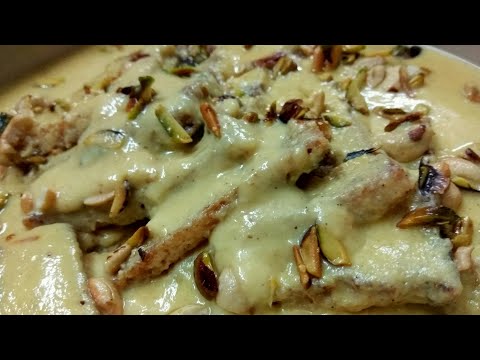 Shahi tukda recipe/Double Ka meetha recipe easy and simple recipe Video
