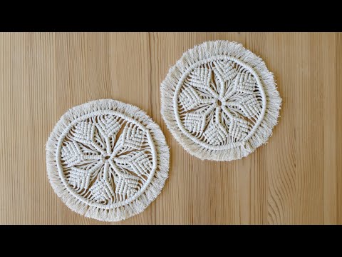 Macrame Designed Basket DIY