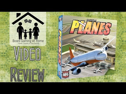 BoardGamingAtHome Reviews Planes