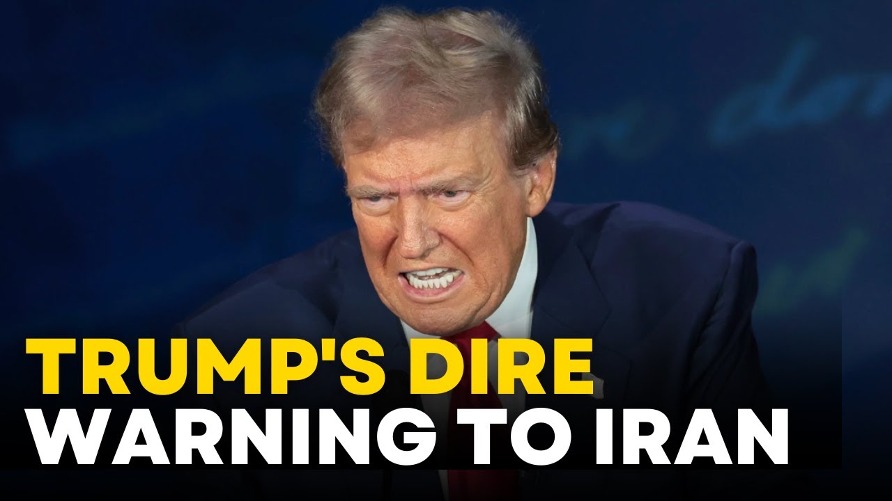 Donald Trump LIVE | Trump Iran Warning | Israel Vs Iran War | US Election 2024 | Trump's Speech