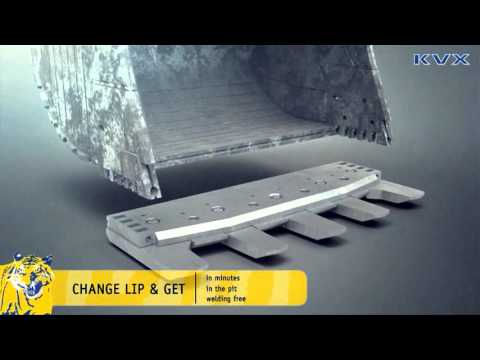 KVX замена режущей кромки