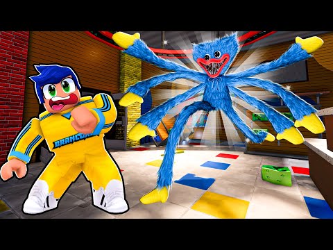 HUGGY WUGGY SPIDER IN ROBLOX POPPY PLAYTIME RP - Brancoala Games