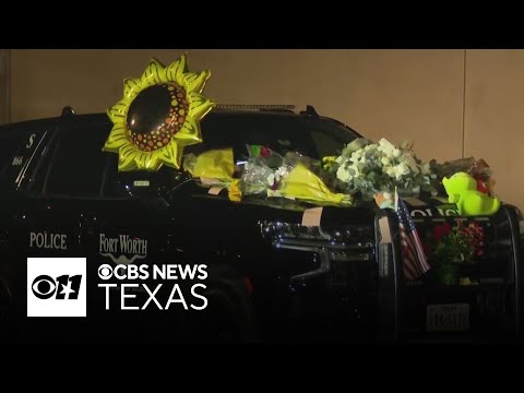 Memorial grows for Fort Worth Police Sgt. Billy Randolph