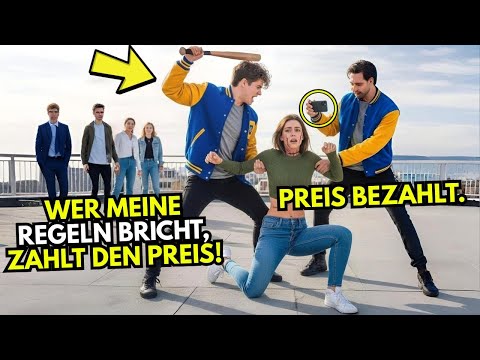 Mobber greift das neue Mädchen an, weil sie seine „Regeln“ brach–5 Sek. später schlägt sie ihn K.O.