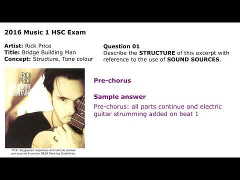 2016 HSC Music 1 - Q01 MG - Bridge Building Man