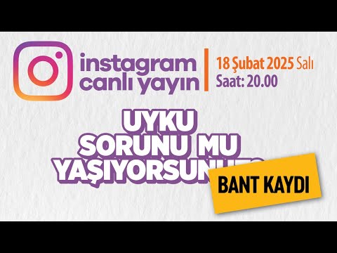 Uyku Sorunu mu Yaşıyorsunuz? #canlıyayın | YAPRAK TERAPİ