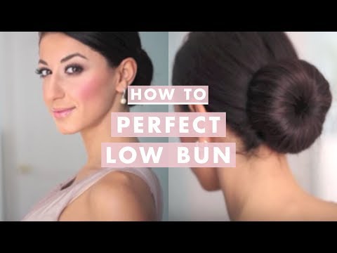 How to: Perfect Low Bun