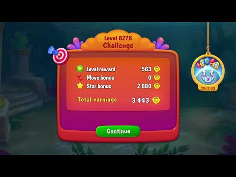 @Fishdom Win Strikes Level 8271 - Special Level 8276 Challenge