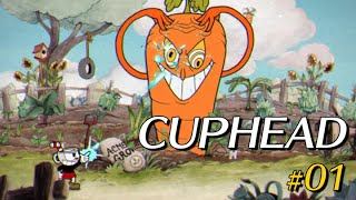 #01【CUPHEAD】激ムズ横スクアクション【実況】