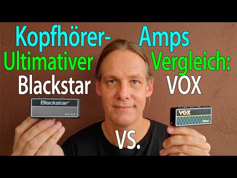 Blackstar amPlug2 vs Vox Amplug 2: Kopfhörer-Verstärker für E-Bass im Vergleich, welcher ist besser?