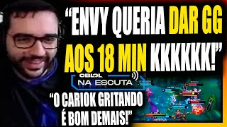 TAKESHI REACT NA ESCUTA PLAYOFFS SEMANA 3: Não grita pra mim! Hoje não! | CBLOL 2ª Etapa 2023