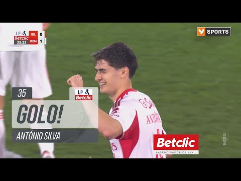 Golo António Silva: Gil Vicente 0-(1) Benfica (Liga 25/26 #24)