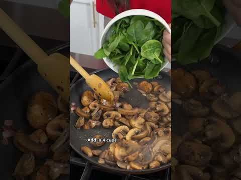 How to Make Savory Mushroom Crepes!