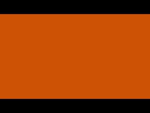 10 HOURS of Dark Orange Screen with Brown Noise