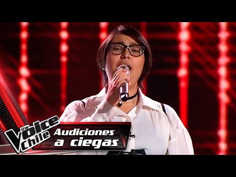 Ángela Manríquez - Never tear us apart | Audiciones a Ciegas | The Voice Chile