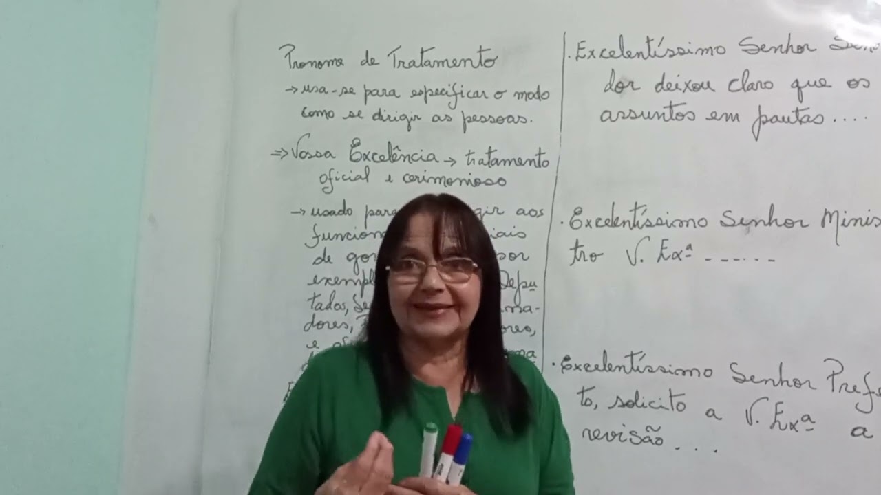 Pronome de Tratamento@Professora Maria de Fátima Pacheco (17a.Aula - 23/11/2024)