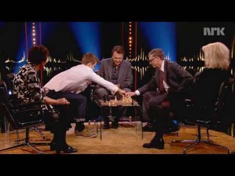 Magnus Carlsen derrota a Bill Gates en 9 segundos