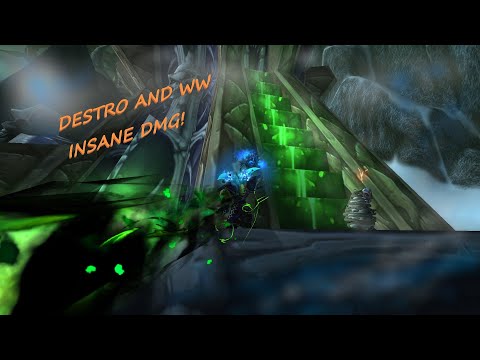 Destro warlock vs Windwalker Monk | 2v2 Arenas Montage | WoW BFA 8.1.5