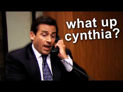 the office but everyone is always on the phone | The Office US | Comedy Bites