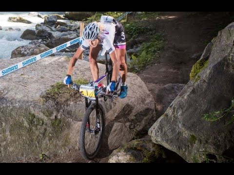2014 UCI MTB World Cup - Meribel - XCO Women - Action Clip
