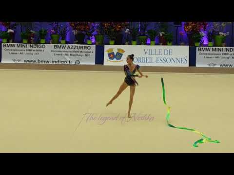 Pauline KRIVCHUN (CAN) ribbon - 2019 Corbeil senior AA