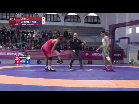 Round 1 FS - 92 kg: C. CHIHI (TUN) v. . MOHAMED ABDE (ALG)