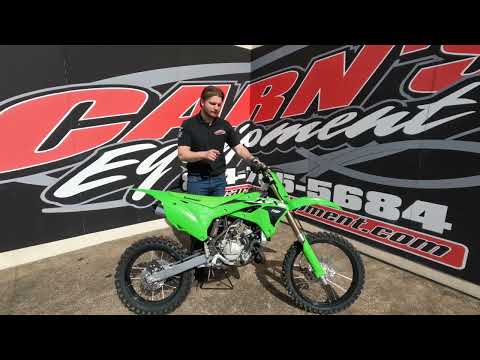 2024 Kawasaki KX 112 in Clearfield, Pennsylvania - Video 1
