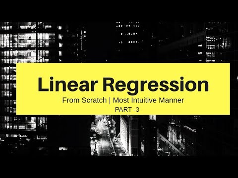 Linear Regression Part 3 Programming Perspective From Scratch Python