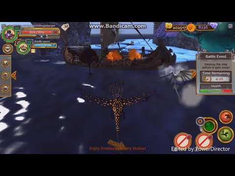 SoD battle event with a snaptrapper