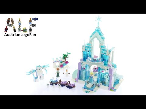 Vidéo LEGO Disney 41148 : Le palais des glaces magique d’Elsa