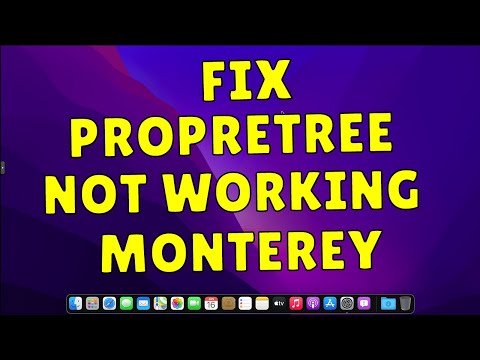 FIX PROPERTREE NOT WORKING MONTEREY   ERRO AO EXECUTAR PROPERTREE NO MONTEREY   HACKINTOSH OPENCORE