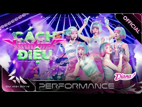 CÁCH (YÊU ĐÚNG) ĐIỆU - Bích Phương, Juky San, Quỳnh Anh Shyn, Mỹ Mỹ, Lamoon | EXSH [Performance]