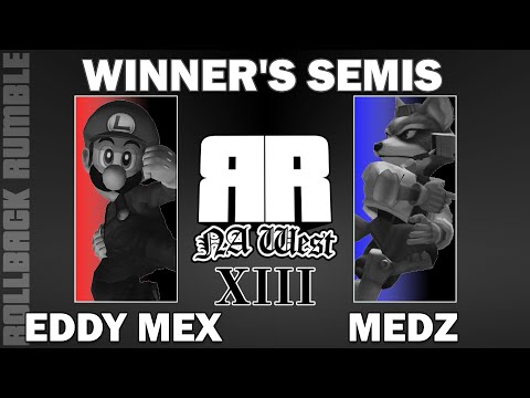 EddyMexico (Luigi) vs Medz (Fox) | Winner's Semis | Rollback Rumble: NA West 13