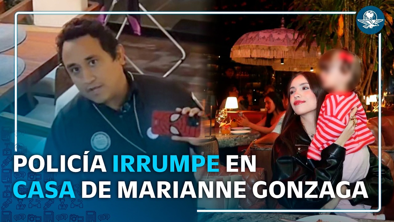 Marianne Gonzaga transmite operativo en su casa por custodia de Emma