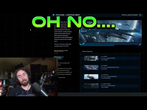 SaltEMike Reacts to Star Citizen's $48,000 DLC | Asmongold